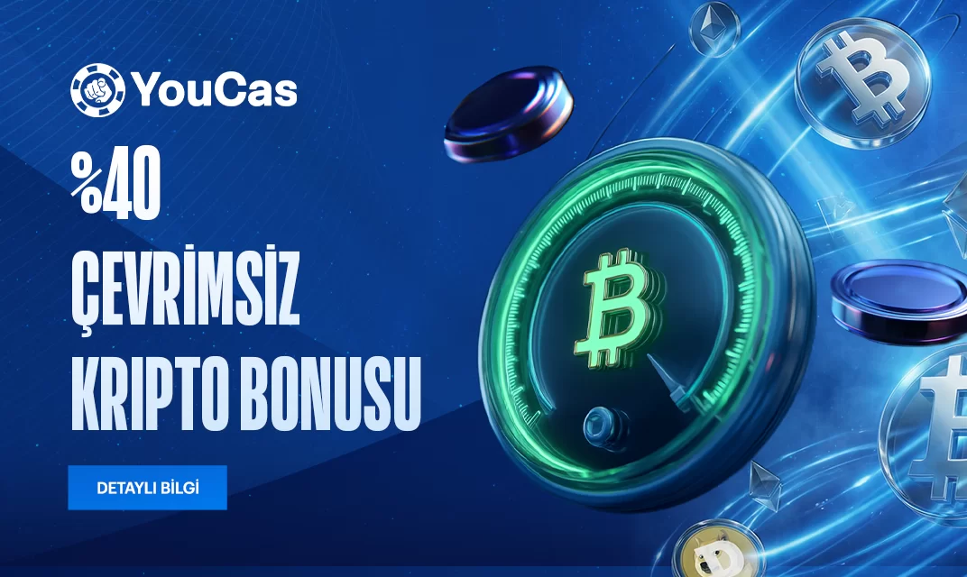 YouCas kripto ve USDT yatırım bonusu