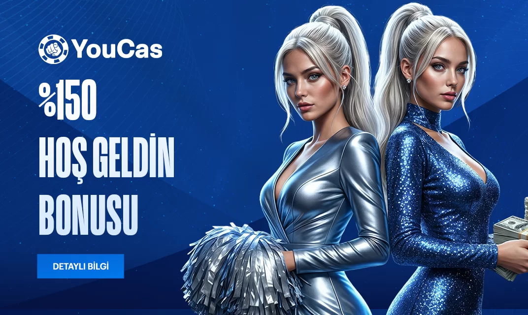 YouCas %150 hoş geldin bonusu